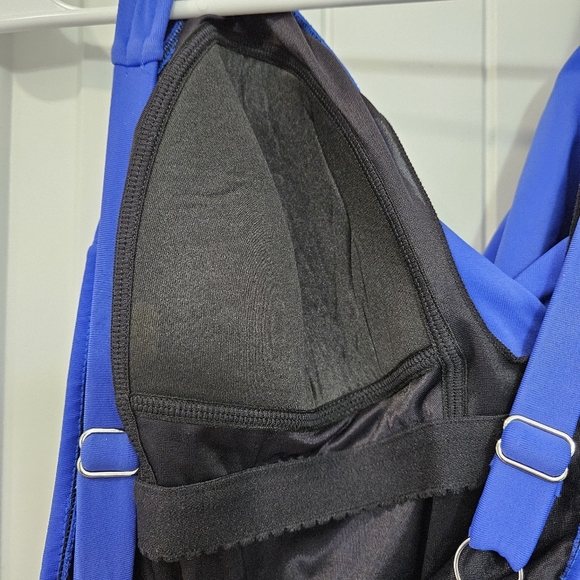 INC Blue One Piece Swimsuit Plus Size 20 - Picture 5 of 6